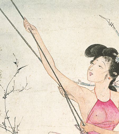盐津县-胡也佛的仕女画和最知名的金瓶梅秘戏图